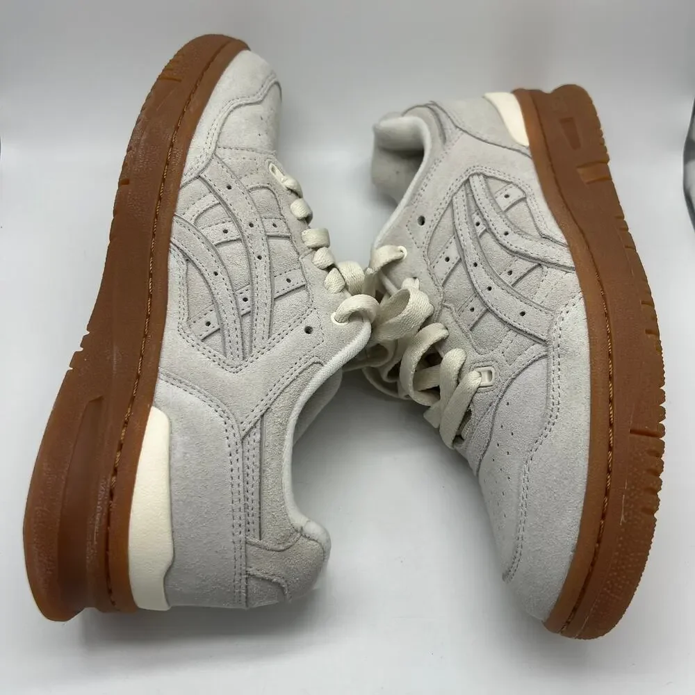 ASICS EX89 Low Top Basketball Sneakers White Men's Size 6.5 EU 39.5 Gummy Soles